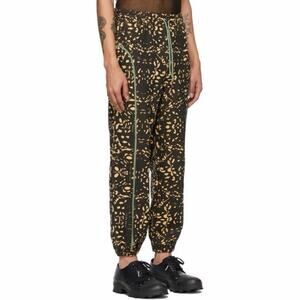 Eckhaus Latta Brown and Beige Negative Lace Lounge Pants Size Small